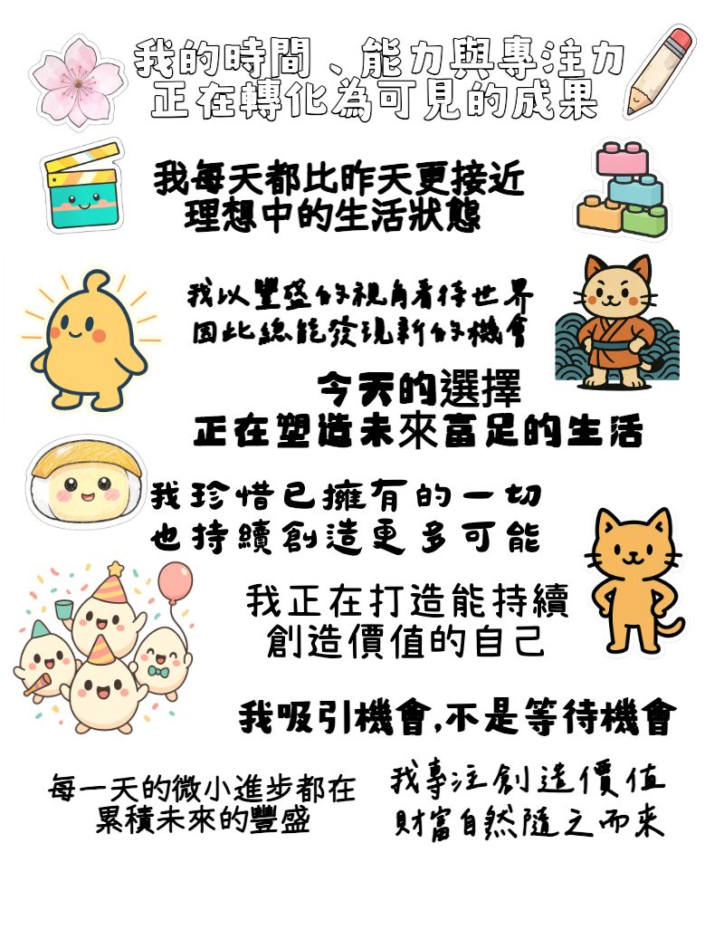 豐盛富足語錄 預覽