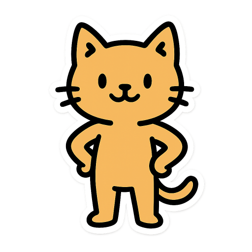 Chat sticker pack feelChibi & Kawaii